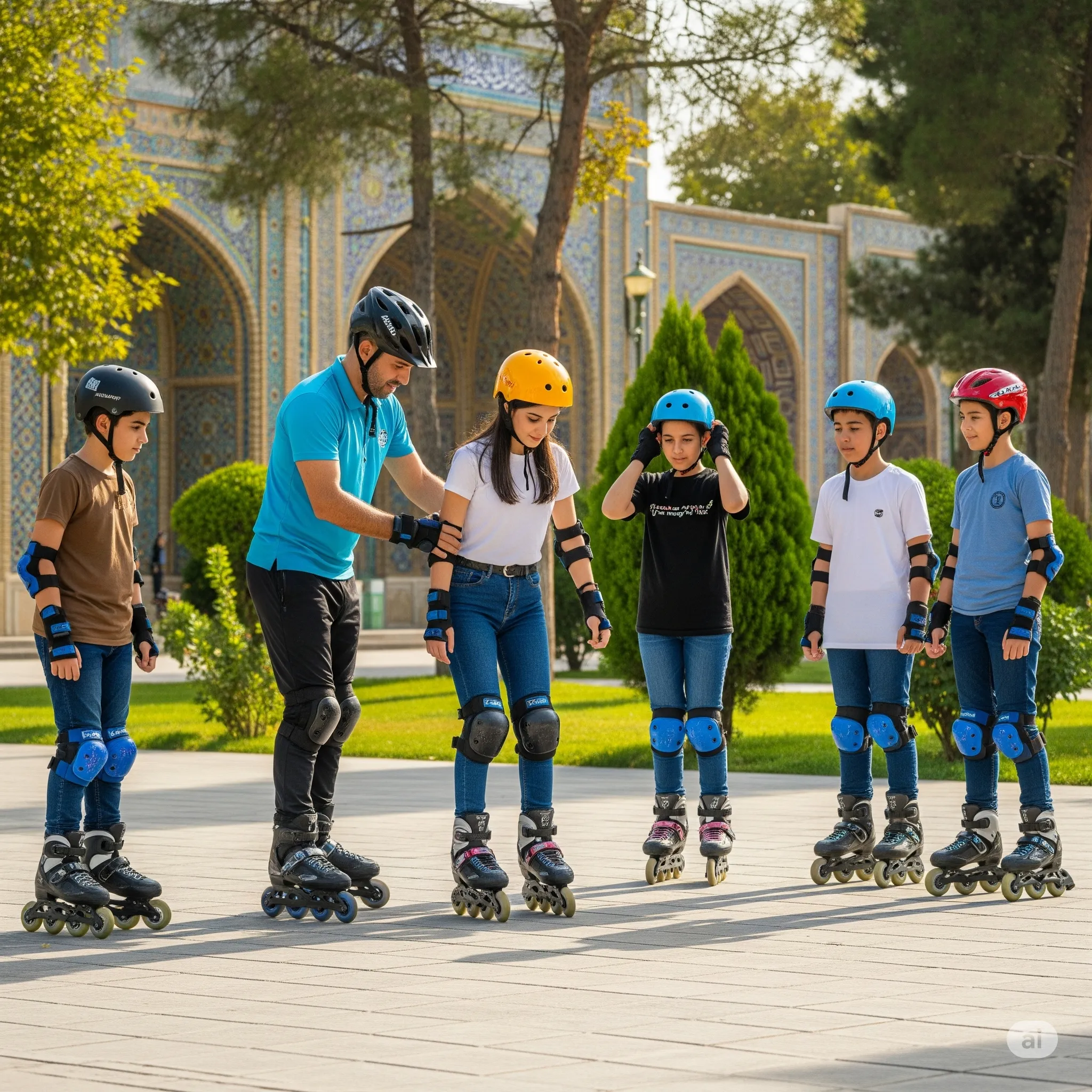 آموزش اسکیت سطح مبتدی